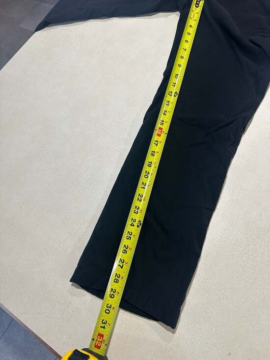 Eddie Bauer Men's Fleece Lined Tech Pants 32x30 Black Hiking Outdoor - Picture 10 of 10